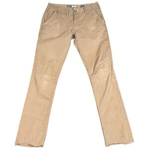 BKE Buckle‎ Jake Chino Pants Mens 33 Brown Twill Straight Leg Casual Khaki Jean